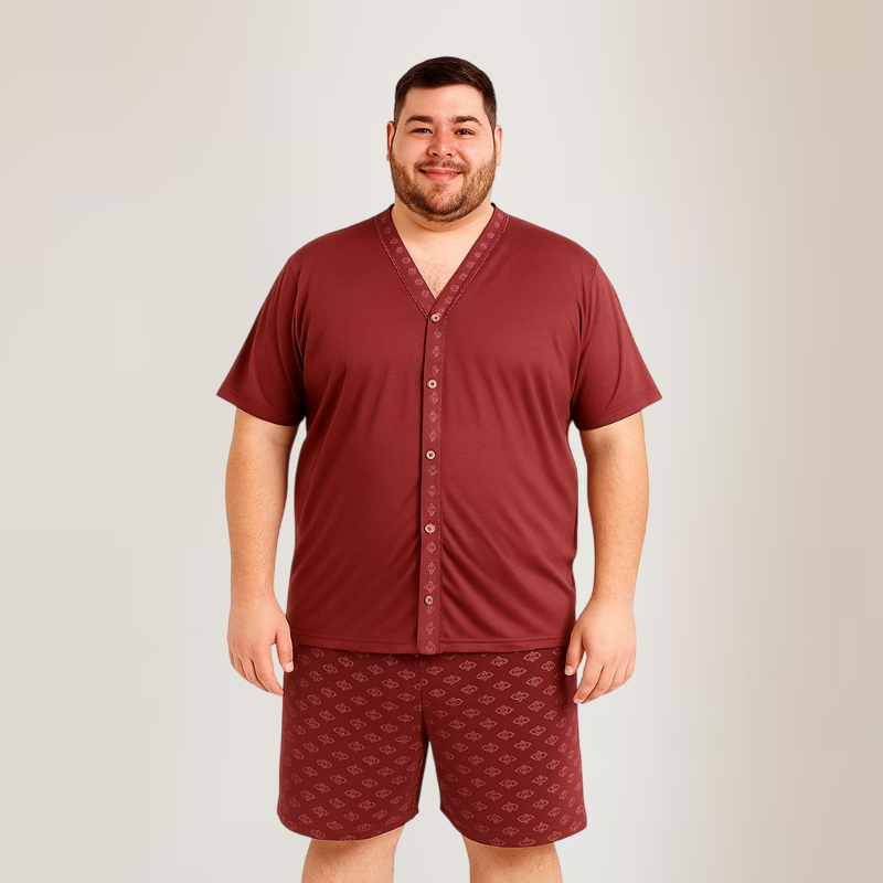 PIJAMA PLUS SIZE VICENTE - Imagem 3