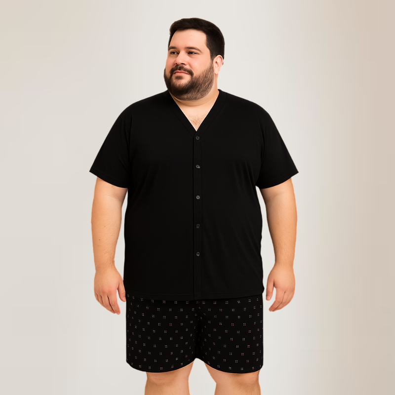 PIJAMA PLUS SIZE VICENTE - Imagem 5