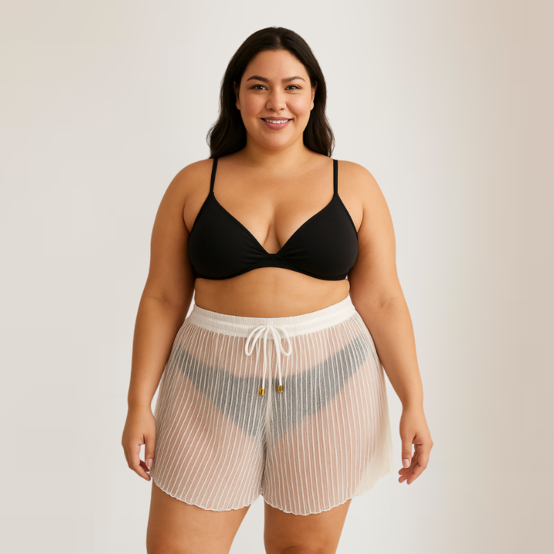 SAÍDA DE PRAIA SHORTS PLUS SIZE - Imagem 3